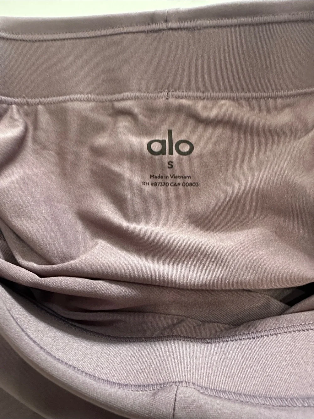 ALO Yoga Mauve tennis/pickleball skirt flared